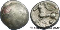 FRANKREICH Quart de statère “aux segments de cercles”, cheval GALLIEN - BELGICA - REMI (Region die Reims) Reims (51) c. 80-50 AC. (10mm, 1,30g, h) -
