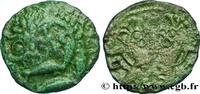 FRANKREICH Bronze “au nageur et aux coqs affrontés” GALLIEN - BELGICA - BELLOVACI (Region die Beauvais) Beauvais (60) c. 60-40 AC. (16,5mm, 2,47g, 3h) -