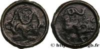 FRANKREICH Potin au personnage de face, classe II GALLIEN - BELGICA - REMI (Region die Reims) Reims (51) c. 60-40 AC. (20mm, 3,65g, 9h) -