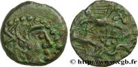 FRANKREICH Bronze “aux oiseaux et au serpent” GALLIEN - CARNUTES (Region die Beauce) Chartres (28) Ier siècle avant J.-C. (15mm, 2,42g, 5h) -