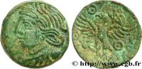 FRANKREICH Bronze VANDIINOS à l’aigle GALLIEN - BITURIGES CUBI (Region die Bourges) Bourges (18) c. 60-50 AC. (16,5mm, 3,44g, 9h) -