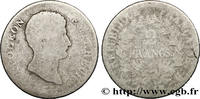 FRANKREICH 2 francs Napoléon Empereur, Calendrier révolutionn GESCHICHTE FRANKREICHS Bordeaux 1805 (27mm, 9,31g, 6h) -
