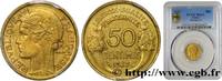 FRANKREICH 50 centimes Morlon VIERTE FRANZOSISCHE REPUBLIK 1947 (18mm, 2g, 6h) -