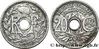 FRANKREICH 20 centimes Lindauer PROVISORY GOVERNEMENT OF THE FRENCH REPUBLIC Beaumont-Le-Roger 1945 (24mm, 3g, 6h) -