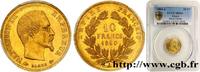 FRANKREICH 10 francs or Napoléon III, tête nue ZWEITES KAISERREICH Paris 1860 (19mm, 3,23g, 6h) -