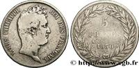 FRANKREICH 5 francs type Tiolier sans le I, tranche en relief LUDWIG PHILIPP I Paris 1830 (37mm, 24,26g, 6h) -