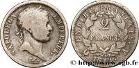 FRANKREICH 2 francs Napoléon Ier tête laurée, Empire français GESCHICHTE FRANKREICHS Paris 1814 (27mm, 9,55g, 6h) -