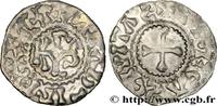 FRANKREICH Obole KARL DER KAHLE Troyes s.m. (13mm, 0,54g, 10h) -