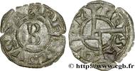 FRANKREICH Denier LANGUEDOC - ANDUSE AND SAUVE - BERNARD II Sommières n.d. (16,5mm, 0,69g, 2h) -