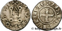 FRANKREICH Denier PROVENCE - MARQUISAT DE PROVENCE - ALPHONSE DE POITIERS Pont-de-Sorgues n.d. (18mm, 1,02g, 10h) -