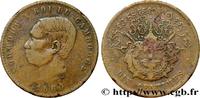 KAMBODSCHA 10 Centimes Norodom Ier KAMBODSCHA Atelier local 1860 (30mm, 9,22g, 7h) -