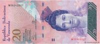 VENEZUELA 20 Bolivares VENEZUELA 20 Bolivares 2013 ST -