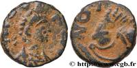 THE END OF EMPIRE(363 AD to 476 AD) Nummus (PBQ, Æ 4) LEO I Constantinople 457-462 (10mm, 1,14g, 6h) -