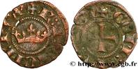 FRANKREICH Obole coronat PROVENCE - COUNTY OF PROVENCE - CHARLES II OF ANJOU n.d. (14mm, 0,57g, 11h) -