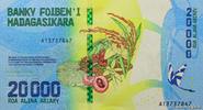 MADAGASKAR 20000 Ariary MADAGASKAR 20000 Ariary 2017 ST -