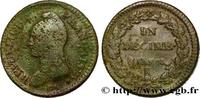 FRANKREICH Un décime Dupré, grand module DIREKTORIUM Bordeaux 1799 (31,7mm, 20,54g, 6h) -