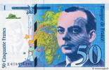 FRANKREICH 50 Francs SAINT-EXUPÉRY Modifié Fauté FRANKREICH 50 Francs SAINT-EXUPÉRY Modifié Fauté 1994 fST -