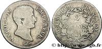 FRANKREICH 2 francs Napoléon Empereur, Calendrier révolutionn GESCHICHTE FRANKREICHS Bordeaux 1805 (27mm, 10g, 6h) -