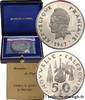 NEUKALEDONIEN Piéfort 50 Francs Pacifique NEUKALEDONIEN Paris 1967 (33mm, 30,20g, 6h) -