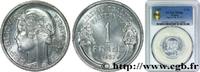 FRANKREICH 1 franc Morlon, légère VIERTE FRANZOSISCHE REPUBLIK 1957 (23mm, 1,30g, 6h) -