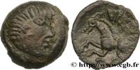 FRANKREICH Bronze VIIRICIVS, classe III GALLIEN - BELGICA - PAGUS CATUSLUGI - Das Heiligtum des BOIS L'ABBÉ (Seine-Maritime) c. 50-40 AC. (16,5mm, 3,63g, 4h) -