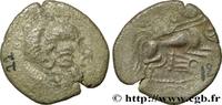 FRANKREICH Statère de billon, classe IVb GALLIEN - ARMORICA - CORIOSOLITÆ (Region die Corseul, Cotes d'Armor) Saint-Brieuc (22) c. 80-50 AC. (22mm, 5,07g, 12h) -