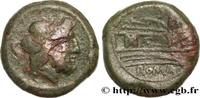 THE REPUBLIC (280 BC to 27 BC) Semis RÖMISCHE REPUBLIK - ANONYM Rome c. 211-206 AC. (28,5mm, 25,12g, 11h) -