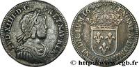 FRANKREICH Douzième d'écu, portrait à la mèche courte LOUIS XIV THE SUN KING Paris, Monnaie de Matignon 1644 (20mm, 2,18g, 6h) -