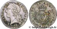 FRANKREICH Vingtième d'écu aux branches d’olivier, tête ceint LOUIS XV THE WELL-BELOVED Bayonne 1766 (18,5mm, 1,46g, 6h) -