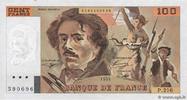 FRANKREICH 100 Francs DELACROIX imprimé en continu FRANKREICH 100 Francs DELACROIX imprimé en continu 1993 fST+ -