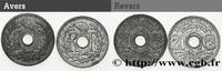 FRANKREICH Lot de deux pièces de 20 centimes Lindauer PROVISORY GOVERNEMENT OF THE FRENCH REPUBLIC n.d. (24mm, 3g, 6h) -
