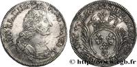 FRANKREICH Demi-écu aux insignes LOUIS XIV THE SUN KING Rennes 1701 (36mm, 13,43g, 6h) -