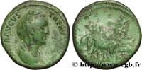 THE ANTONINES (96 AD to 192 AD) Sesterce FAUSTINA MAIOR Rome 141 (32mm, 21,93g, 12h) -