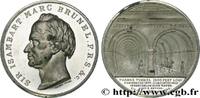 FRANKREICH Médaille, tunnel de la Tamise GRANDE BRETAGNE - VICTORIA UK, Londres 1842 (43,5mm, 24,14g, 12h) -