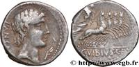THE REPUBLIC (280 BC to 27 BC) Denier VIBIA Rome 90 AC. (18,5mm, 3,73g, 6h) -