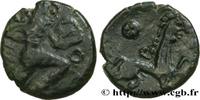 FRANKREICH Bronze au personnage courant GALLIEN - BELGICA - BELLOVACI (Region die Beauvais) Beauvais (60) c. Ier siècle avant J.-C. (16mm, 3,10g, 3h) -