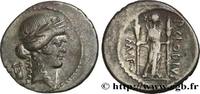THE REPUBLIC (280 BC to 27 BC) Denier CLAUDIA Rome 42 AC. (19mm, 3,95g, 12h) -
