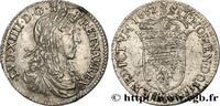 FRANKREICH Douzième d'écu, portrait apollinien LOUIS XIV THE SUN KING Limoges 1662 (20,5mm, 2,16g, 6h) -