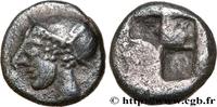 Classic 1 (480 BC to 400 BC) Trihémiobole ou 1 1/4 litra “type de Smyrne” MASSALIEN - MARSEILLES Marseille (13) c. 480 AC. (11mm, 1,29g, h) -
