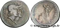 THE REPUBLIC (280 BC to 27 BC) Denier CORDIA Rome 46 AC. (19mm, 3,50g, 7h) -