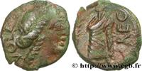 FRANKREICH Bronze au Démos, VOLCAE AREC GALLIEN - SÜDWESTGALLIEN - VOLCÆ ARECOMICI (Region die Nîmes) 70-30 ou 49-42 AC. (14mm, 1,83g, 6h) -