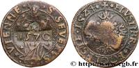 FRANKREICH Méreau du chapitre Saint-Sévère de Vienne DAUPHINÉ - JETONS DIVERS 1524 (25mm, 3,67g, 11h) -