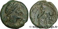 FRANKREICH Bronze au Démos, VOLCAE AREC GALLIEN - SÜDWESTGALLIEN - VOLCÆ ARECOMICI (Region die Nîmes) Nîmes (30) 70-30 ou 49-42 AC. (14mm, 1,63g, 7h) -