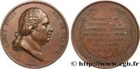 FRANKREICH Médaille, Pose de la première pierre de l’église S ÉGLISES ET CATHÉDRALES 1824 (56mm, 80,27g, 12h) -
