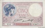 FRANKREICH 5 Francs FEMME CASQUÉE FRANKREICH 5 Francs FEMME CASQUÉE 1928 fST -