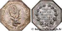 FRANKREICH CHASSEURS CONTRE LE BRACONNAGE SOCIÉTÉS D'AGRICULTURE, HORTICULTURE, PÊCHE ET CHASSE 1892 (36,5mm, 19,97g, 12h) -