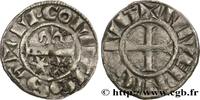 FRANKREICH Denier NIVERNAIS - COMTÉ DE NEVERS - MAHAUT II Nevers n.d. (18mm, 0,92g, 9h) -