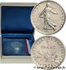 FRANKREICH Piéfort Nickel de 1 franc Semeuse PIÉFORTS Paris 1968 (24mm, 12g, 6h) -