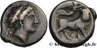 Classic 3 (350 BC to 323 BC) Nomos, statère ou didrachme KAMPANIEN - NEAPOLIS Naples, Campanie c. 300 AC. (18mm, 7,32g, 3h) -
