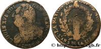 FRANKREICH 2 sols dit au faisceau, type FRANÇOIS NATIONALKONVENT metz 1793 (32mm, 23,48g, 6h) -